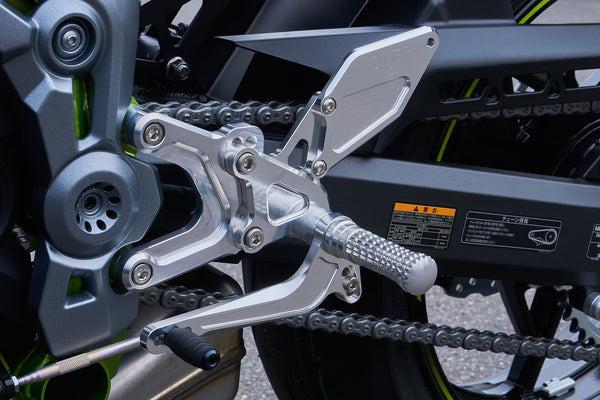 OVER Racing Rearset Kit 4-Position Silver Z900 (18) | 51-83-01 - image 2