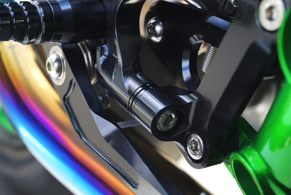 OVER Racing Rearset Kit 4-Position Black NinjaH2 | 51-87-01B - image 5