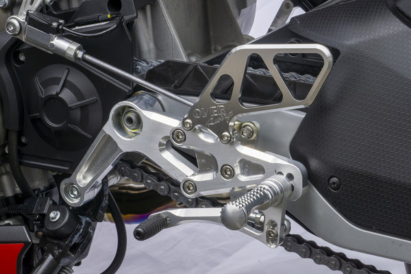 OVER Racing Rearset Kit 4-Position Black RS660 (21-) | 51-916-01B - image 4