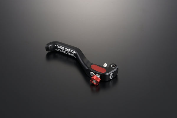 OVER Racing Two-Finger Brake Lever Black/RED YPJ-MT Pro(20-22) | 54-A01-02B - image 1
