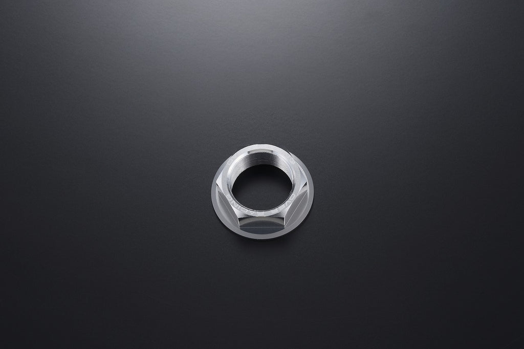 OVER Racing Top Yoke Center Nut Silver GROM/Monkey125/DAX125 | 55-012-03 - image 1
