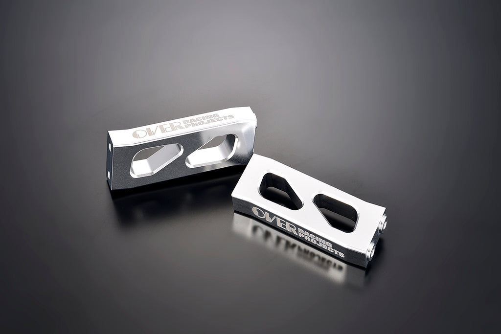 OVER Racing Optional High-Mount Offset Spacers Silver Monkey125 - image 1
