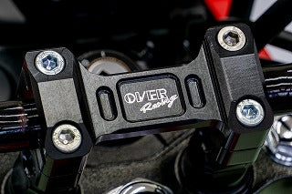 OVER Racing Handlebar Risers Black CT125(20-) | 55-06-01B - image 2