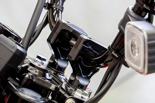 OVER Racing Handlebar Risers Black CT125(20-) | 55-06-01B - image 3