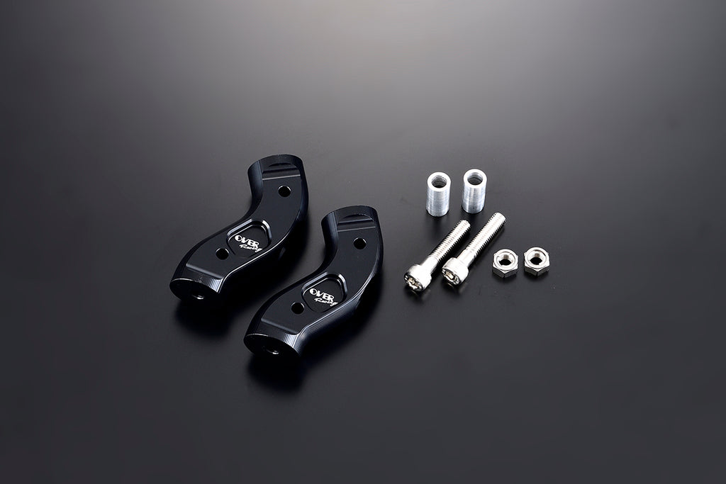 OVER Racing Handlebar Risers Black Monkey125/Dax125/GROM/CT125 - image 1