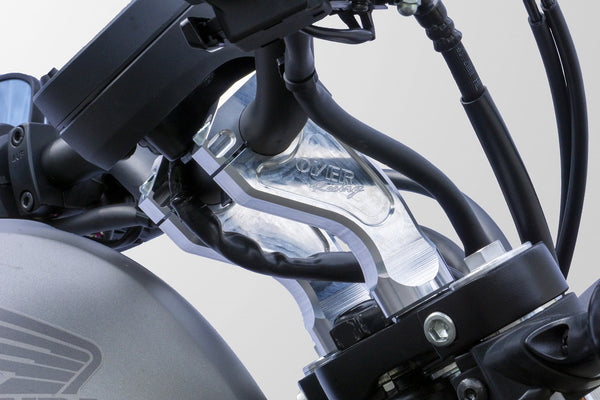 OVER Racing Handlebar Risers Silver Rebel250(17-)/500(17-) - image 2