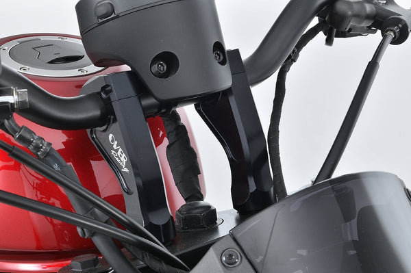 OVER Racing Handlebar Risers Black Rebel250(17-)/500(17-) - image 2