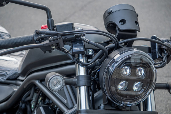 OVER Racing Sports Riding Handlebar Kit Black Rebel250 E-Clutch(25-) - image 2