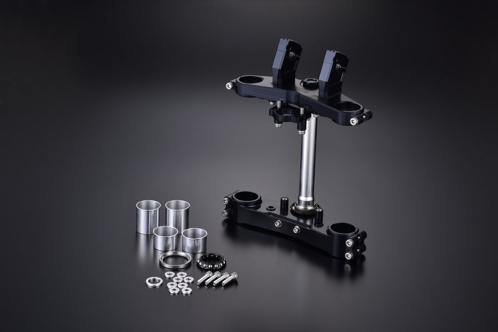 OVER Racing Triple Clamp Kit Black CB1100 - image 1