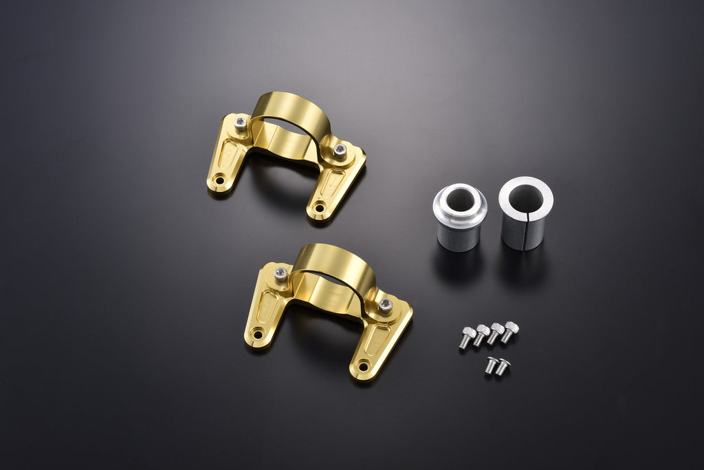 OVER Racing Front Fender Bracket Gold CB1100 - image 1