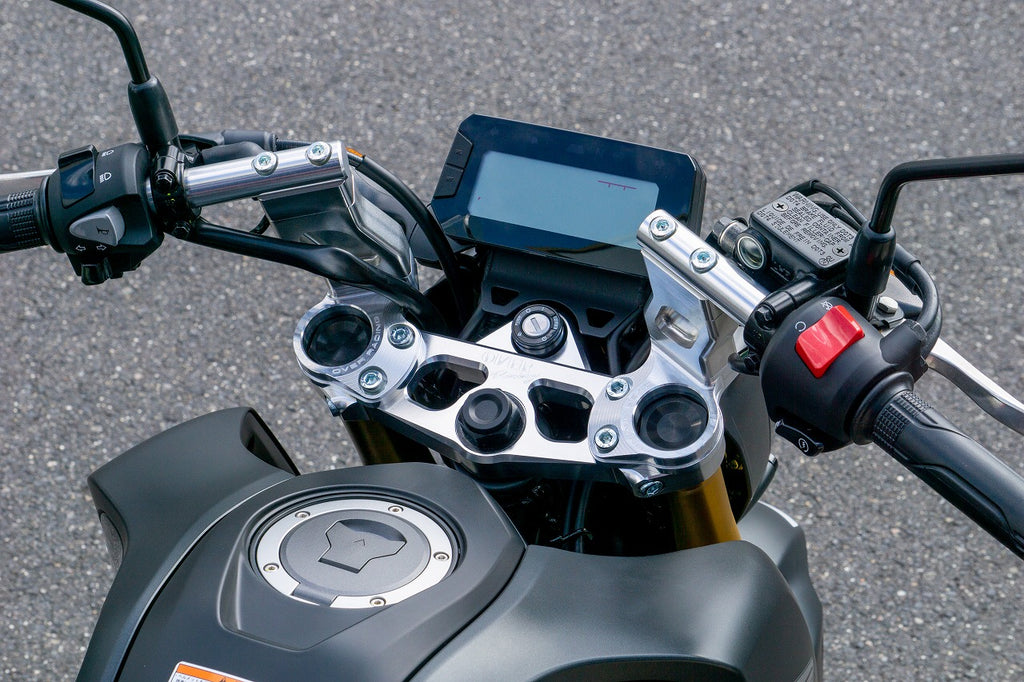 OVER Racing Sports Riding Handlebar Kit Silver GROM(21-) - image 1