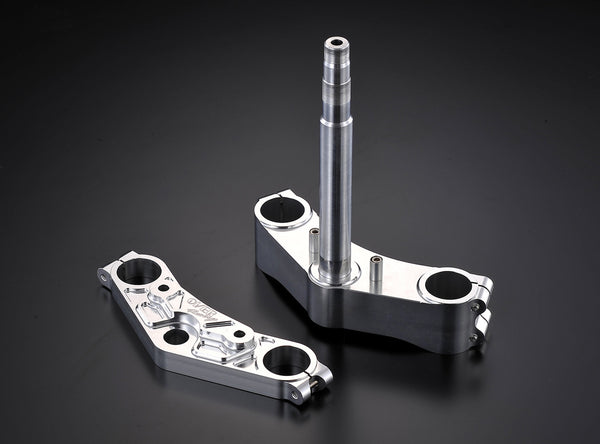 OVER Racing Triple Clamp Kit Silver V-MAX1200 - image 2