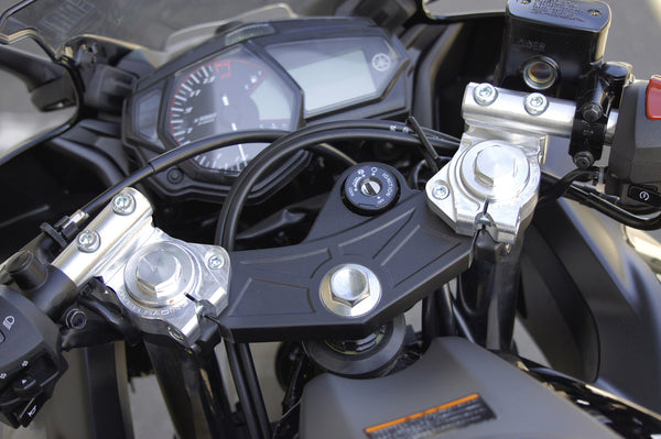 OVER Racing Sports Riding Handlebar Kit Silver YZF-R25 - image 2