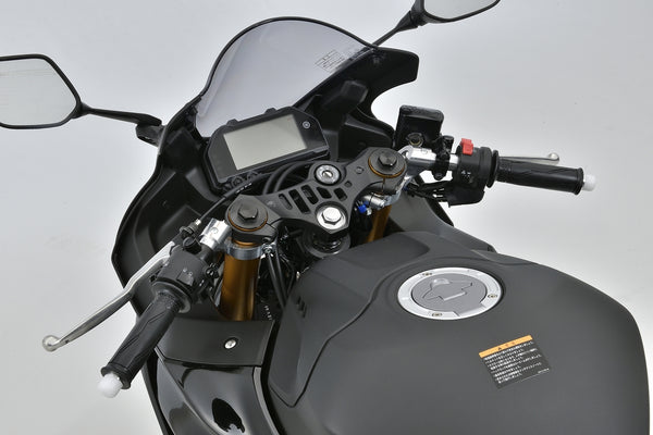 OVER Racing Sports Riding Handlebar Kit Silver YZF-R25(19-)/YZF-R3(19-) - image 1