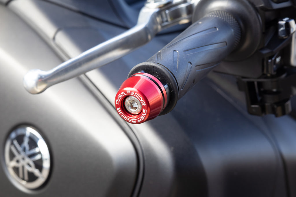 OVER Racing Bar Ends Type1 TMAX560 Red - image 1