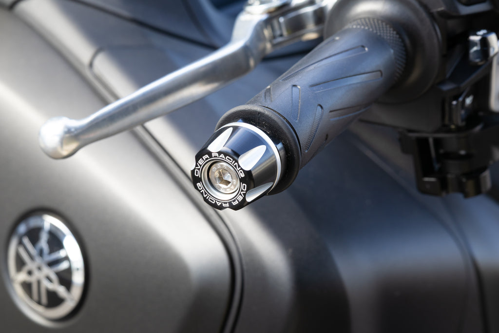 OVER Racing Bar Ends Type2 TMAX560 Black/Silver - image 1