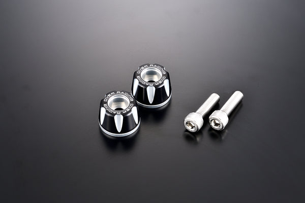 OVER Racing Bar Ends Type2 TMAX560 Black/Silver - image 2