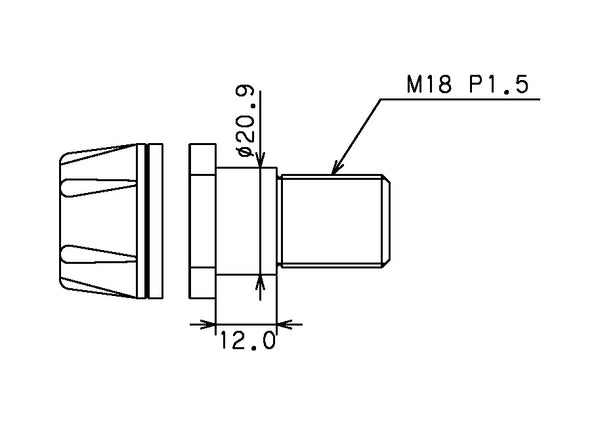 OVER Racing Bar Ends Type2 TMAX560 Black/Silver - image 3