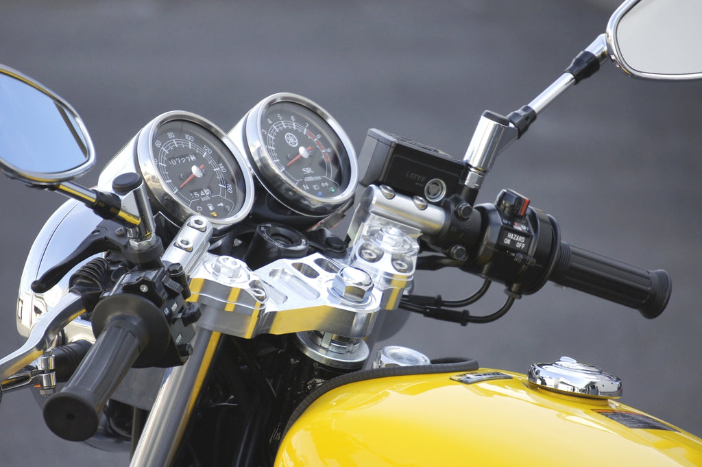 OVER Racing Sports Riding Handlebar Kit Silver SR400(FI) - image 1