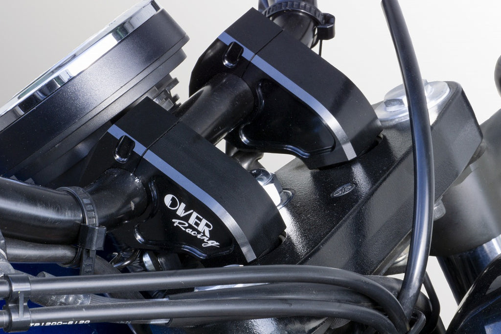 OVER Racing Handlebar Risers Black BOLT(14-16) - image 1