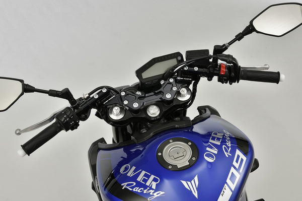 OVER Racing Sports Riding Handlebar Kit Black MT-09(17-) - image 1