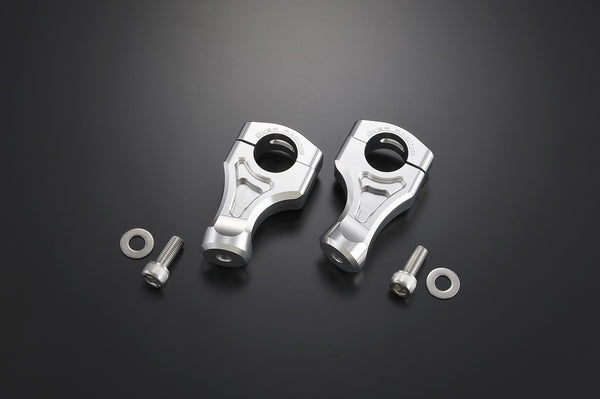 OVER Racing Handlebar Clamp Silver MT-09(21-) - image 2