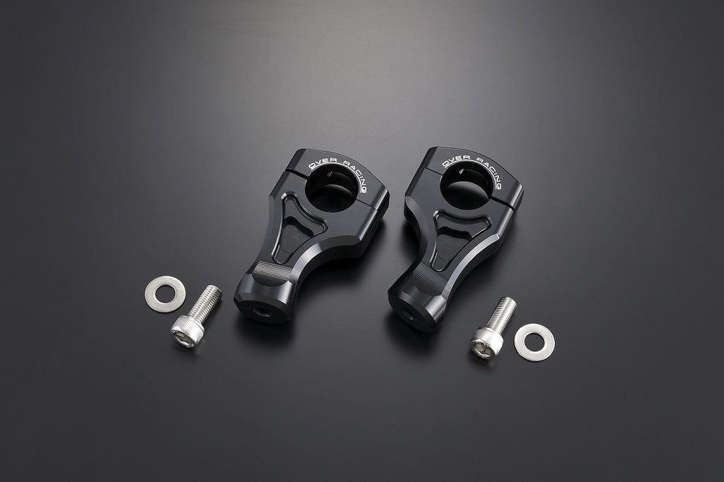 OVER Racing Handlebar Clamp Black MT-09(21-) - image 1