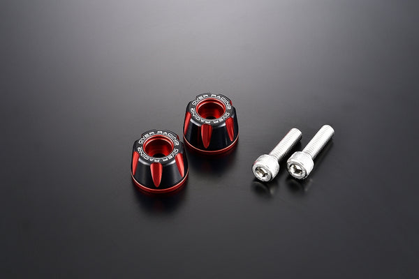 OVER Racing Bar Ends Type2 XSR900GP(24-) Black/Red - image 2