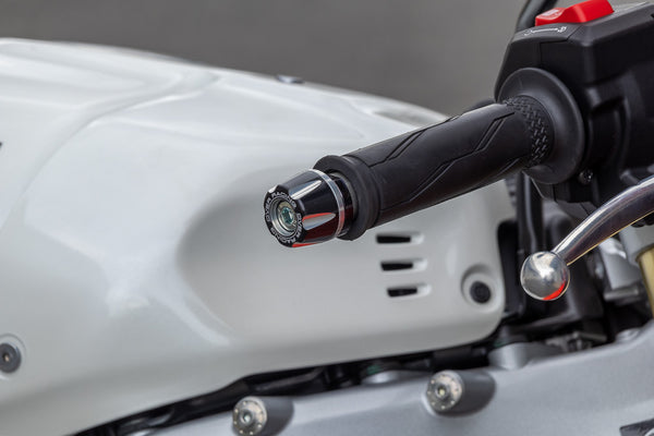 OVER Racing Bar Ends Type2 XSR900GP(24-) Black/Silver - image 1