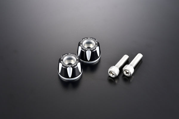 OVER Racing Bar Ends Type2 XSR900GP(24-) Black/Silver - image 2