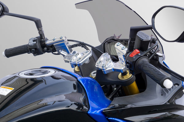 OVER Racing Sports Riding Handlebar Kit Silver GSX-S1000F(17-) - image 2