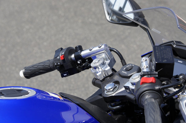 OVER Racing Sports Riding Handlebar Kit Silver GSX250R - image 5