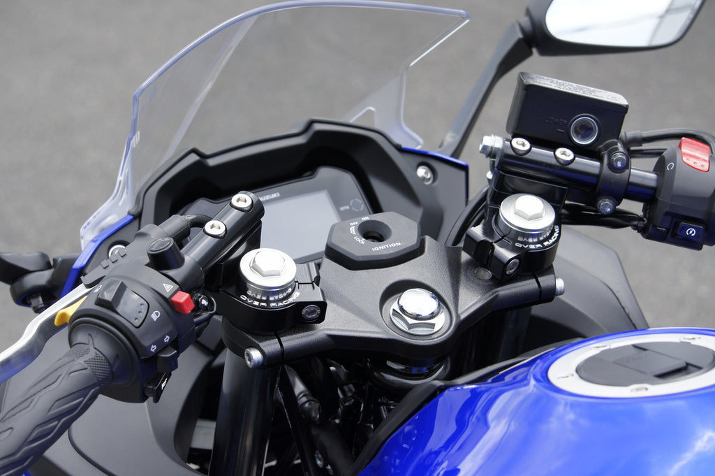 OVER Racing Sports Riding Handlebar Kit Black GSX250R - image 1