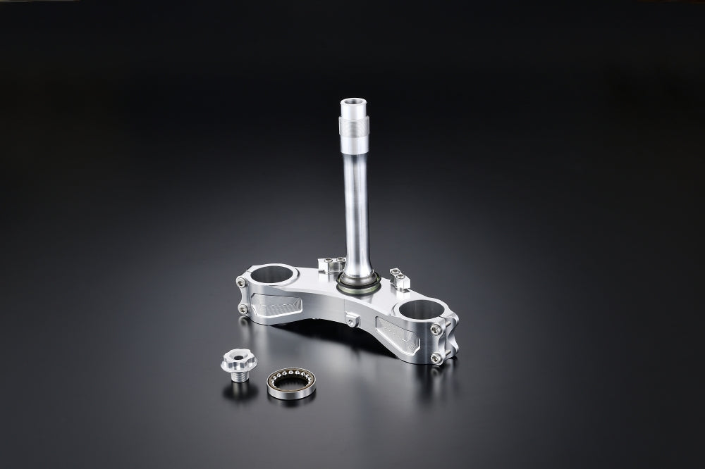 OVER Racing Lower Triple Clamp Kit Silver Z900RS - image 1