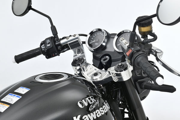 OVER Racing Sports Riding Handlebar Kit Silver Z900RS - image 2