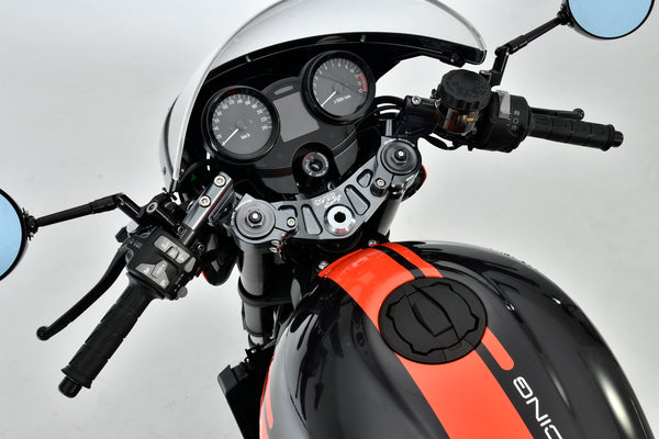 OVER Racing Sports Riding Handlebar Kit Type2 Gunmetal Z900RS(26-)/Cafe(26-) - image 1