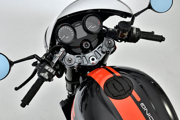 OVER Racing Sports Riding Handlebar Kit Type3 Gunmetal Z900RS(26-)/Cafe(26-) - image 1