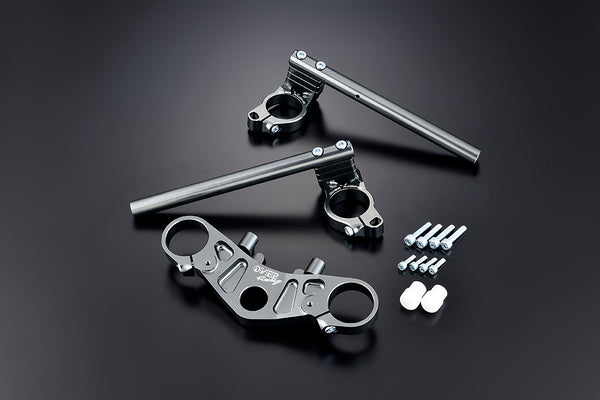OVER Racing Sports Riding Handlebar Kit Type3 Gunmetal Z900RS(26-)/Cafe(26-) - image 3