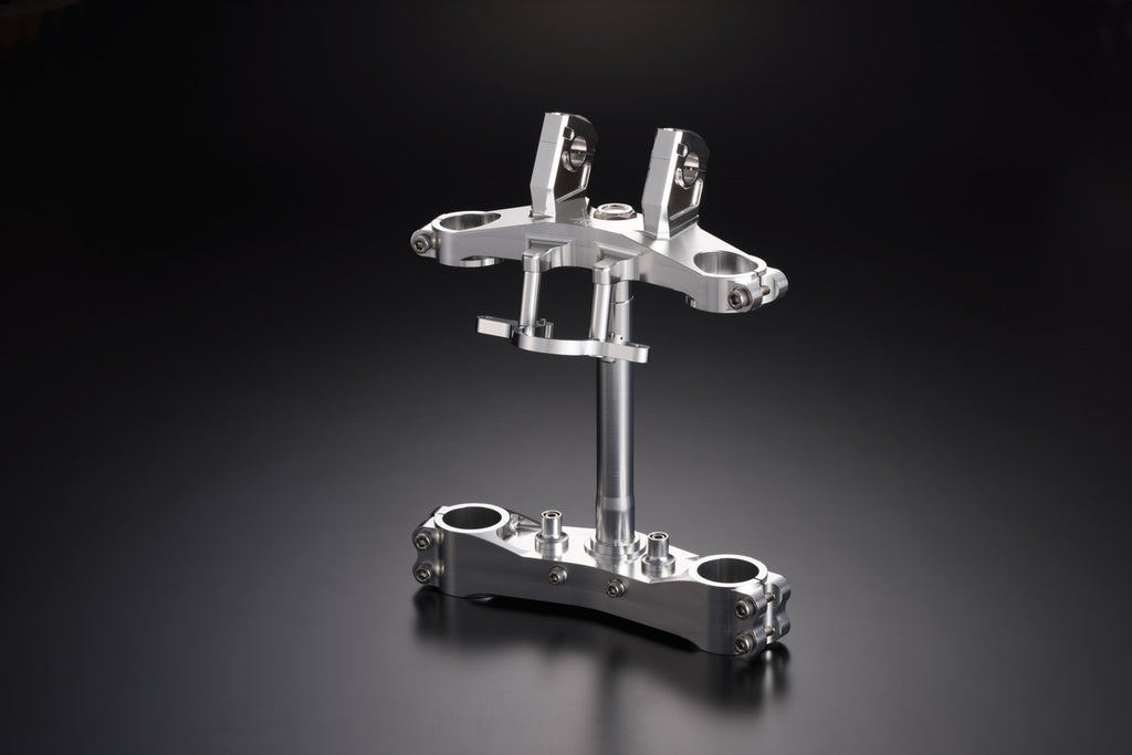 OVER Racing Triple Clamp Kit Silver ZRX1200DAEG - image 1