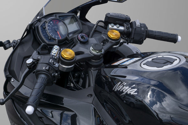 OVER Racing Sports Riding Handlebar Kit Gunmetal Ninja ZX-25R/SE/25RR - image 2