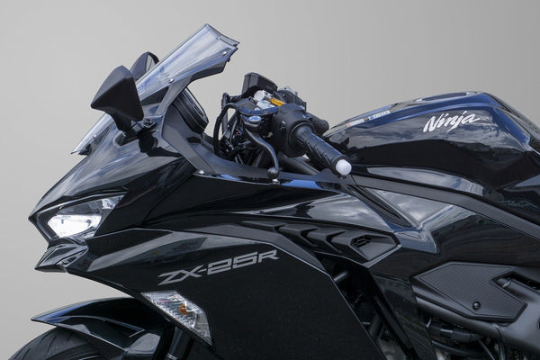 OVER Racing Sports Riding Handlebar Kit Gunmetal Ninja ZX-25R/SE/25RR - image 3