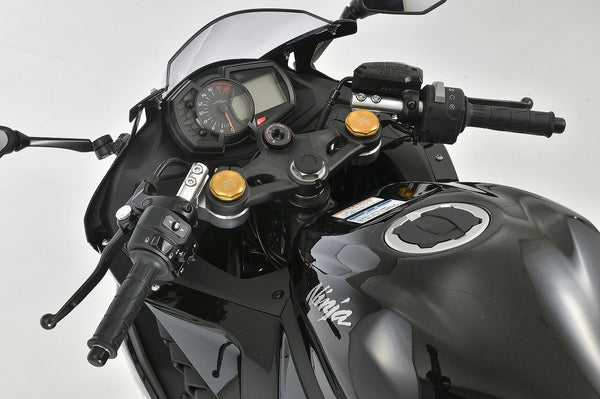 OVER Racing Sports Riding Handlebar Kit Gunmetal Ninja ZX-25R/SE/25RR - image 4