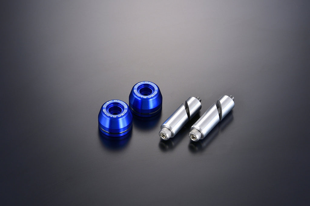 OVER Racing Bar Ends Type1 Blue - image 1