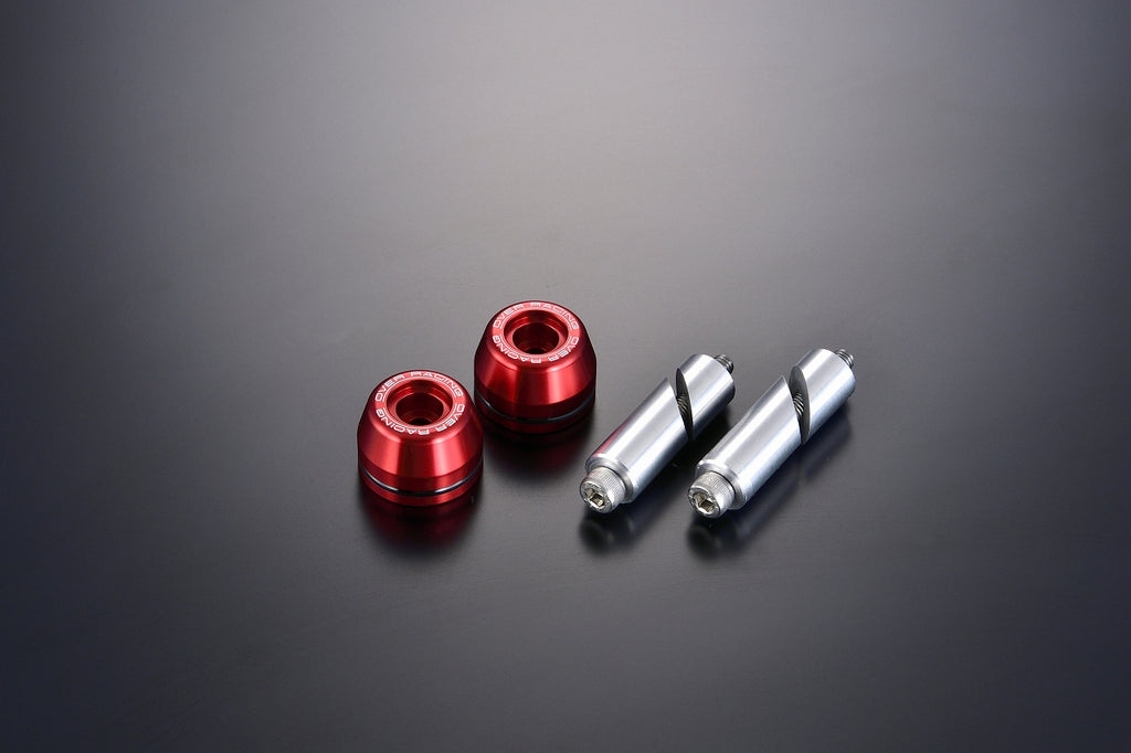 OVER Racing Bar Ends Type1 Red - image 1