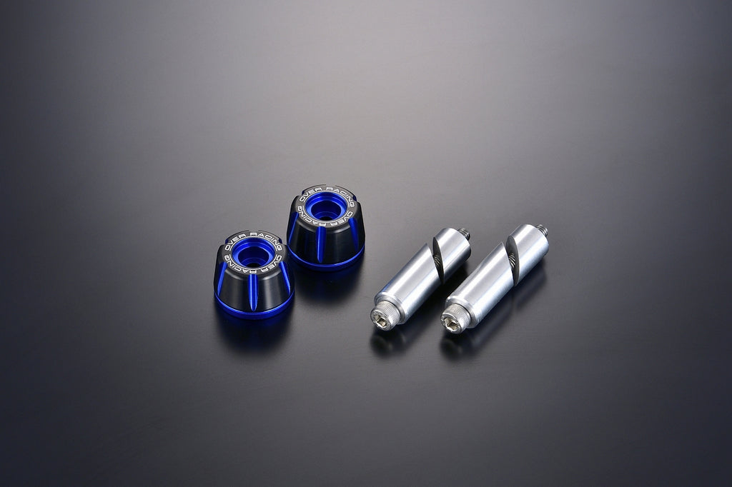 OVER Racing Bar Ends Type2 Black/Blue - image 1