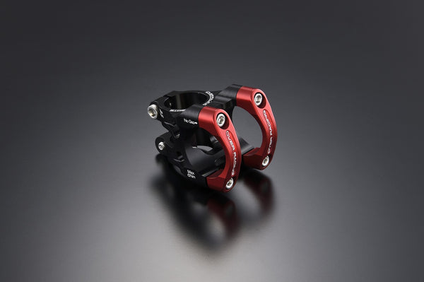 OVER Racing MTBTriple Clamp 35/35mm Black/Red YPJ-MT Pro(20-22) - image 1