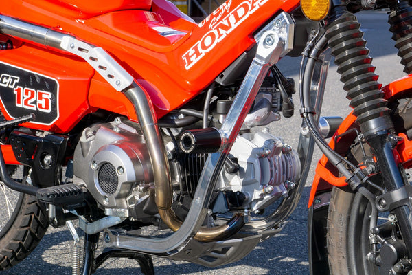 OVER Racing Down Tube Polished CT125(20-22)(23-) - image 1