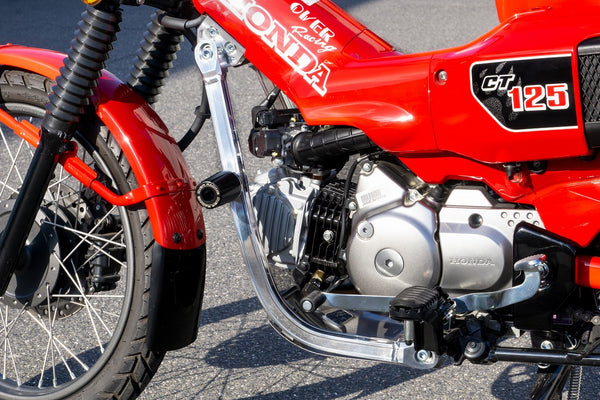 OVER Racing Down Tube Polished CT125(20-22)(23-) - image 2