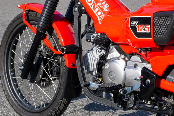 OVER Racing Down Tube Black CT125(20-22)(23-) - image 2