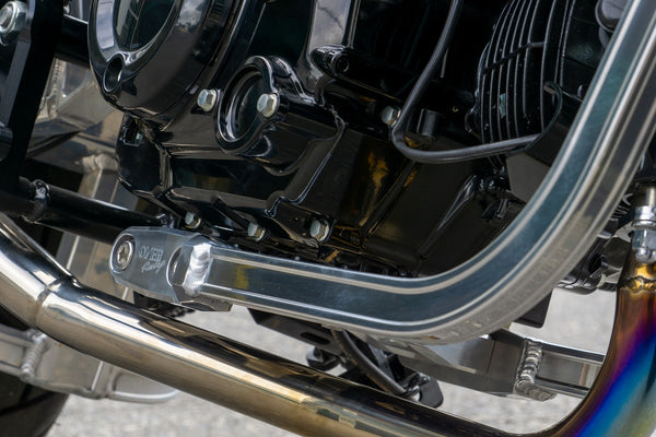 OVER Racing Down Tube Polished GROM(21-) - image 2